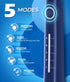 Electric Toothbrush with Travel Case, Sonic Toothbrush for Adults with 8 Brush Heads for 2-Year Use, 40000 VPM Deep Clean Rechargeable Toothbrushe...