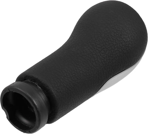 ACROPIX Black Silver Tone Gear Lever Stick Shifter Handle 5 Speed Manual Gear Stick Shift Knob Fit for Ford Fiesta Fusion Transit - Pack of 1...