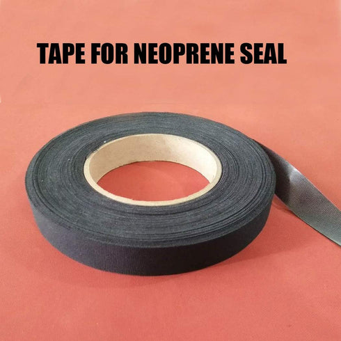 Wetsuit Repair Tape Iron-On Seam Sealing Waterproof Patch for Neoprene (Black, 5M)...