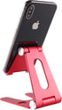 Cell Phone Tablet Fully Foldable Stand Dock Holder Cradle Mount Organizer Charger Station Table Desk Bed Office School Kitchen Travel Portable Adj...