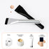 Ultrathin Foundation Brush for Liquid Makeup,Flat Spatula Liquid Foundation Brush Premium Face Korean Makeup Brush for Blending Cream (Silver)...