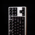 114 Keys PBT Doubleshot WOB Keycaps Cherry Profile Black Keycap Set Fit for 61/64/87 Cherry Mx Switches Mechanical Keyboard...