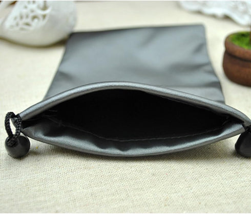3 PCS Waterproof Carrying Storage Pouch Case Bags Drawstring Pocket Bags for Phones Power Bank Data Cable MP3 MP4 Accessories Bracelets Necklaces ...