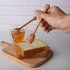 2pcs 6inch Honey Dipper Stick,2pcs 7.87inch Long Handle Coffee Stirring Spoons,Beech Wooden Honey Jar Spoons Stirrer,Dessert Iced Tea Cocktail Mix...