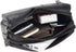 Hebetag Leather Clutch Purse Wallet for Men Organizer Holder Wrist Wristlet Bag Business Pack Handbag Black...