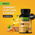 Turmeric Curcumin Supplement with BioPerine & Ginger, Turmeric Curcumin with Black Pepper 1950mg for Max Absorption Joint Support- Non-GMO Turmeri...