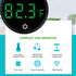 Fish Tank Digital Thermometer Accurate, LED Display, Mini Aquarium Thermometers Accurate Wireless Tank Thermometer Aquarium Temperature Measuremen...