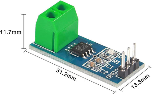 3PCS 5A Range Current Sensor ACS712 Module AC/DC for Arduino (5A)...