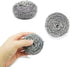 10 Packs Stainless Steel Sponge Scrubber Set, Metal Scouring Pad Stainless Steel Wire Washing Balls for Cookware Cleaning...