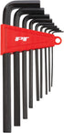 Performance Tool W1394 Heat Treated Alloy Steel Long Shank Hex Key Set with Storage Holder, Metric Sizes: 15mm to 10mm...