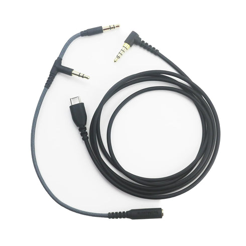 NewFantasia Replacement Audio Cable USB-C Male Compatible with SteelSeries Arctis Nova 3 Gaming Headset 1.2meters/4feet...