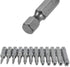 12PCS T5-T40 Torx Screwdriver Bit Set S2 Steel Magnetic Tamper Proof Star Security Torx Head Screwdriver Bits 1/4 Inch Hex Shank Screw Driver Dril...