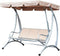 Windproof Porch Swing Canopy Top Cover Waterproof Non- Swing Cover Sunshade Swing Seat Top Cover Protector for Outdoor Garden Patio (2#)...