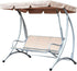 Windproof Porch Swing Canopy Top Cover Waterproof Non- Swing Cover Sunshade Swing Seat Top Cover Protector for Outdoor Garden Patio (2#)...