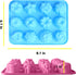3 Pack Chocolate Flowers Silicone Molds 12 Cavity Flowers Heart Shape Candy Cake Molds for Baking, Cupcake, Jelly, Ice Cube Dishwasher Safe, Heat ...