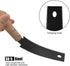 Small Hand Saw, 6 Inch Flush Cut Saw Double-sided Fine Teeth Wood Pull Saw for Hardwood & Softwood Woodworking Trim (15/17TPI)...