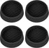 2 x 2 Rubber Caster Cups, Round Non Slip Furniture Pads, Non Skid Furniture Cups, Anti-Slip Gripper Furniture Caster Floor Grip, Anti Skid Leg Coa...