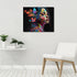 DIY Paint by Number Girl, Abstract Portrait Paint by Numbers for Adults, Colorful Girl Adult Paint by Numbers on Canvas Wall Art, Butterfly Girl P...
