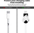 DIY Cable Protector Set Compatible for iPhone Charger, Electroplating Love Heart Design,Data Line USB Case Wire Cable Saver Phone Charger Protecti...