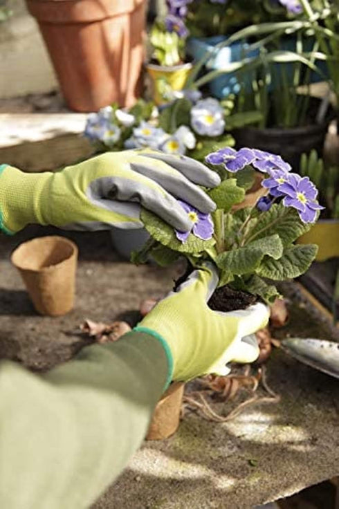 Spear & Jackson SWLGLOVESKEW Kew Gardens Collection Seeding & Weeding Gloves (Pair) - Large...