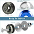 JDM Bumper Quick Release Front Rear Bumper Fasteners, 4 Piece (Gray), 8 x O-Ring...