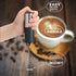 Milk frother for coffee, lattes,whisk drink mixer, Mini foamer for cappuccino, Frappe, Matcha, Hot Chocolate. Battery operated stainless foam make...