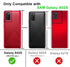 for Galaxy A02S Case(USA Version), Slim Flexible TPU for Girls Women Airbag Bumper Shock Absorption Rubber Soft Silicone Case Cover Fit for Samsun...