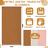 3 Pcs Leather Portable Changing Pad Wipeable Travel Changing Pad Foldable Changing Mat for Baby and Small Toddler...