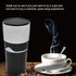 Zerodis Portable Drip Coffee Maker, 450ML Travelling Drip Coffee Machine Office Camping Hot and Cold Brew Coffee Makers for K Cup Capsules(Black a...