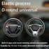 Leather Car Steering Wheel Cover, Universal 15 Inch for Car Truck SUV, Non-Slip and Breathable, Sport Style Design Odorless Steering Wheel Protect...