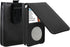 HAL V-TOP Leather Case for Apple iPod Video Classic 80G 120G 160G 60G Classic Protective with Movable Belt Clip Black...