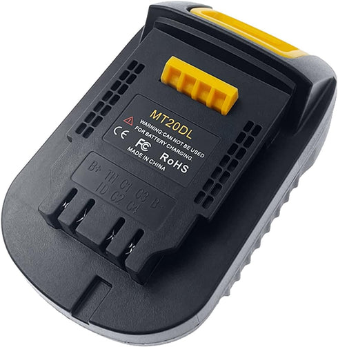 MT20DL Battery Adapter for DeWalt 20V Cordless Power Multitool,Convert for Makita 18V Li-ion Battery BL1430 BL1860 BL1815 to for DeWalt 18V/20V DC...