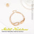TWINKLEDE Fashion Chunky Choker Necklace Gold Twisted Abstract Metal Buckle Necklaces for Women...