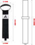 4 Pcs Heavy Duty Pool Vacuum Hose Storage Holder Garden Hose Organizer Hook and Loop Hose Strap Holder with Carrying Handle Perfect for Garden Hos...
