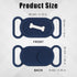 2pcs Dog Collar Holder for Galaxy Smarttag2, Silicone Pet Collar Case Cover Waterproof Protective Case Cat Collar Holder Accessory Compatible with...