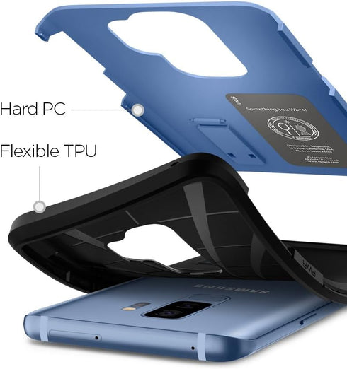 Spigen Tough Armor Designed for Samsung Galaxy S9 Plus Case (2018) - Coral Blue...