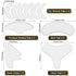 Face & Forehead Wrinkle Patches, Anti Wrinkle Silicone Facial Patches Overnight to Reduce Fine Wrinkles, Frown, Cheek, Neck & Chest Lines, Reusabl...