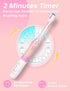 SEAGO Kids Electric Toothbrush with 2 Mins Brushing Timer and 8 Replacement Bursh Heads,Rainbow LED Light Make Brushing Fun, Pink Color Girls Batt...
