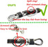 KAWIHEN Leather Key Fob Cover Compatible with Buick Cadillac Chevrolet Chevy GMC Pontiac Saturn KOBGT04A OUC60270 OUC60221 22733524 15913415...