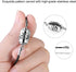 Aromatherapy Essential Oil Diffuser Necklace 316L Stainless Steel Adjustable Pendulum Pattern Aroma Necklace with 4PCS Refill Sticks, Retro Hollow...