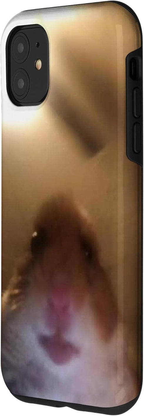 iPhone 11 Hamster Meme Videocall Home Office Home School Funny Hamster Case...