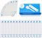 100 Pcs White Disposable Probe Covers for Digital Oral Thermometers Rectal Thermometer Sleeves Universal Probe Covers for Thermometer Safe and San...