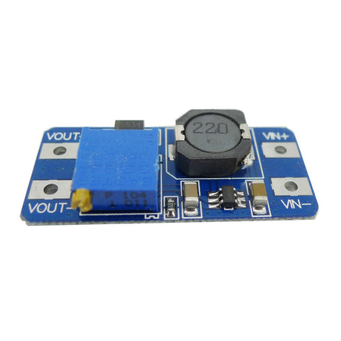 MT3608 DC-DC Step Up Boost Power Converter Adjustable 2A Module Step Up Voltage Regulator Board Input 2-24V to Output 5V-28V (Pack of 5)...