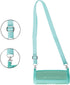 co2CREA Soft Silicone Case Replacement for JBL Flip 6 Portable Bluetooth Speaker (Teal Case)...