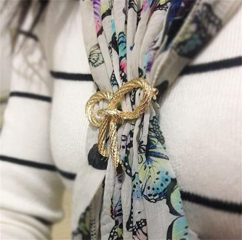 Elegant Gold Color Bow Tie Brooch Lapel Pin For Women Simple Dress Coat Cardigan Wedding Jewelry Gifts...