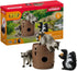 Schleich Wild Life, 5-Piece Playset, Animal Toys for Boys and Girls 3-8 Years Old, Nutty Mischief, Ages 3+...