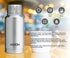 Milton Insulated Water Bottle 5.4 oz (160 ml) Stainless Steel Double walled vacuum flask Hot and Cold Drinks, Leak-Proof Simple Screw Lid, Office,...