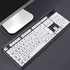 Elderly Keyboard, 104 Keys QWERTY Layout Keyboard Large Font Print USB Wired Keyboard Standard Full Size Computer Keyboard for Old People(1.35M Ca...