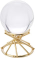 Bard's Brass-toned Egg Stand/Holder, Swirl Leg, Reversible 1.4375" and 2" Display Diameter...