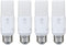 CTKcom Lighting 10W LED Light Bulbs(4 Pack)- E27 6500K,60W Equivalent Ultra,Bright 760lm, 240 Degree Beam Angle Cylindrical Shape Light Bulb 100-2...